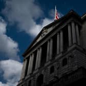 A view of the Bank of England as it raised interest rates for the 13th time in a row after disappointing inflation figures showed price rises have not eased. PIC: Aaron Chown/PA Wire