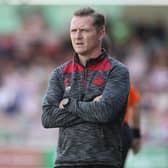 NORTHAMPTON, ENGLAND - AUGUST 27: Doncaster Rovers manager Gary McSheffrey looks on during the Sky Bet League Two between Northampton Town and Doncaster Rovers at Sixfields on August 27, 2022 in Northampton, England. (Photo by Pete Norton/Getty Images)