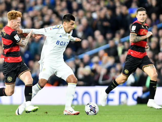 LATE ARRIVAL: Joel Piroe has scored four Leeds United goals from deep