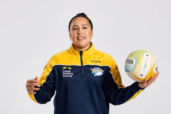 Reason to smile at last for Liana Leota, Head Coach of Leeds Rhinos (Picture: Matt McNulty/Getty Images for England Netball)