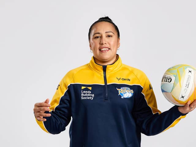 Reason to smile at last for Liana Leota, Head Coach of Leeds Rhinos (Picture: Matt McNulty/Getty Images for England Netball)