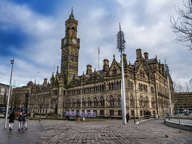 Bradford City Hall - home of Bradford Council. PIC: Tony Johnson