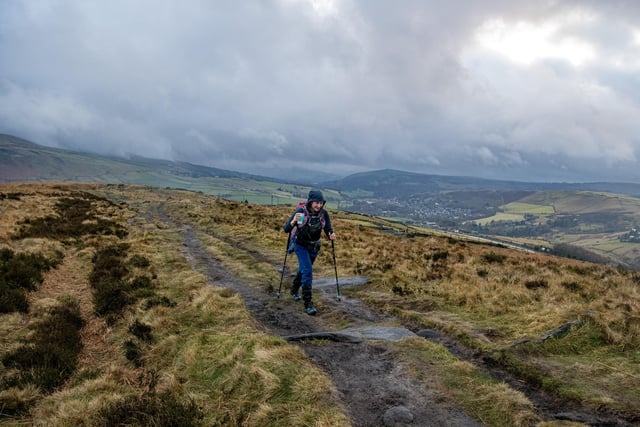 The race enters Yorkshire at Standedge