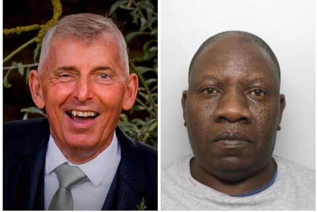 FedEx sub-contractor who stabbed manager to death after he’d been told he was being suspended from work jailed for 27 years
Philip David Woodcock (L) and Ronald Sekanjako (R)
cc SYP