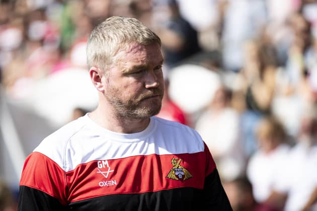 Frustration for Grant McCann, manager of Doncaster Rovers (Picture: Jess Hornby/Getty Images)
