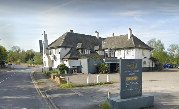 WATCH: Firefighters battle blaze at old restaurant near Leeds
