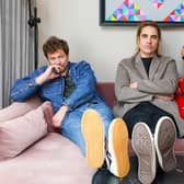 James Bourne, Charlie Simpson and Matt Willis of Busted, who have announced a 20th anniversary tour. Picture: PA/Ian West