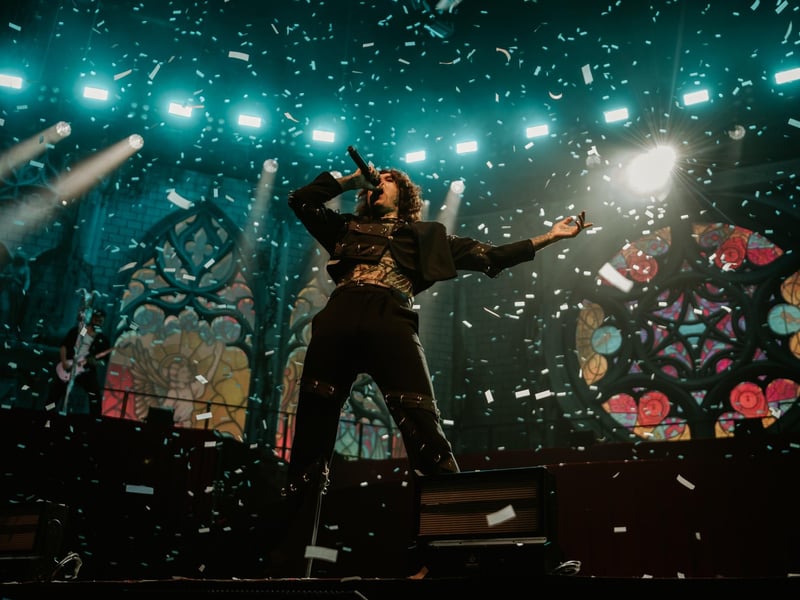 Bring Me The Horizon at Sheffield Utilita Arena. Picture: Scott Antcliffe