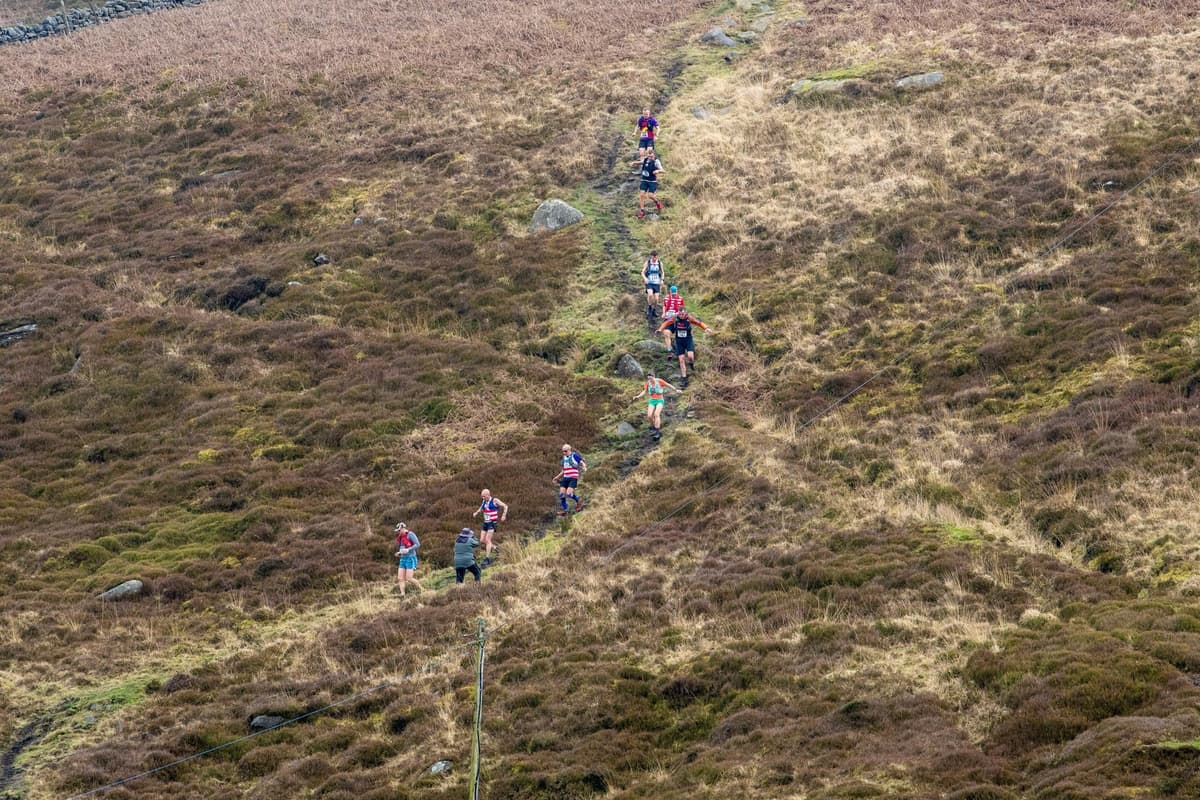 Welsh Fell Races Heptonstall Fell Race: Best pictures as hardy runners take on gruelling ...