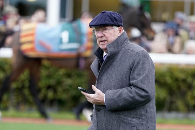Top pedigree: As well as being a son of Frankel, Richard Fahey's Sprit Dancer was part-bred and is part-owned by legendary former Manchester United manager Sir Alex Ferguson - a big supporter of both codes of racing. (Photo by Alan Crowhurst/Getty Images)