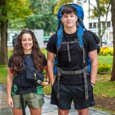 Betty and James, siblings from Yorkshire, are competing in Race Across the World. Picture: BBC/Studio Lambert/Pete Dadds.