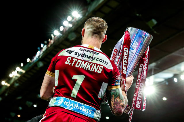 Sam Tomkins enjoyed two successful spells at the DW Stadium. 

His debut for the club came in 2008, when he featured in a Challenge Cup tie against Whitehavan, before fully breaking through the following season.

He was a huge part of the success under Michael Maguire and Shaun Wane in the early 2010s, winning two Super League Grand Finals and two Challenge Cups, as well as being named as Man of Steel in 2012. 

After two years in the NRL with the New Zealand Warriors, he returned to Wigan, and featured in the 2018 victory over Warrington Wolves at Old Trafford. 

He then departed the club again, joining Catalans, where he was named Man of Steel for a second time in 2021.