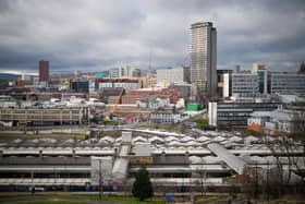 A general view across Sheffield City Centre. (Pic credit: Christopher Furlong / Getty Images)