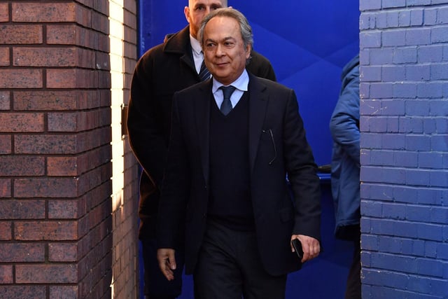 British-Iranian businessman Farhad Moshiri purchased a 49.9 per cent in the club in 2016 before increasing his shares to 94 per cent in January.