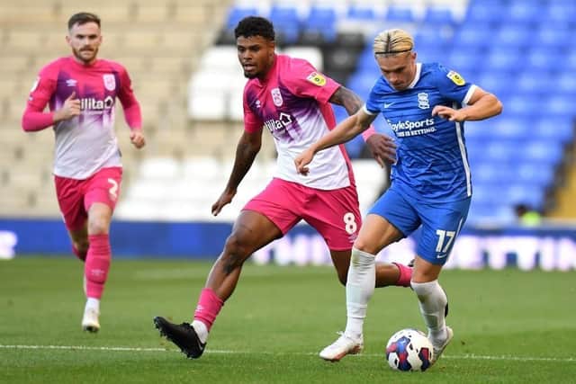 DISRUPTIONS: Tino Anjorin has had a variety of issues to overcome during his two loans at Huddersfield Town