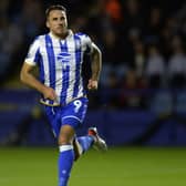 UNDER THREAT: Striker Owls Lee Gregory could be left out of Sheffield Wednesday's squad list