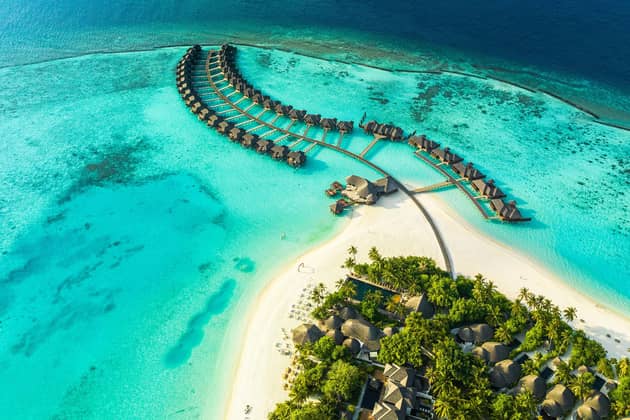 Sun Siyam Resort in the Maldives. Picture credit: Sun Siyam/PA.