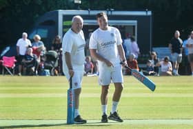 ON THE FRONT FOOT: Rotherham United manager Matt Hamshaw (left) and his assistant Dae Tonge (right) have seen leaders emerge in early pre-season (Image: Kerrie Beddows)