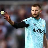 STRIKE FORCE: Surrey's Gus Atkinson of Surrey could be a major player for England at this year's World Cup Picture: Ben Hoskins/Getty Images