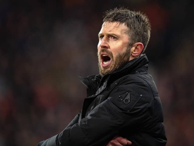 Middlesbrough manager Michael Carrick. Picture: Bruce Rollinson