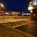 Level crossing at Redcar Central Station
