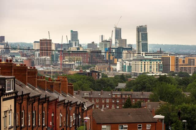 Thirty-three profit warnings were issued by UK-listed companies in Yorkshire in 2023, up 10 per cent from the 30 warnings issued in 2022, according to EY-Parthenon’s latest Profit Warnings report. Image: Leeds Skline. Picture by Bruce Rollinson.