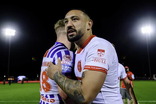 Hull KR are without Elliot Minchella. (Photo: Allan McKenzie/SWpix.com)