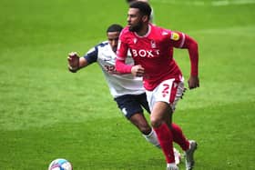 EXPERIENCED SIGNING: Cyrus Christie had a loan spell at Nottingham Forest