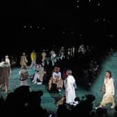 Burberry has blamed a global slowdown in demand for luxury goods for a sharp dip in profits, as wealthy shoppers tightened their belts after rises in the cost of living. (Photo by James Manning/PA Wire)