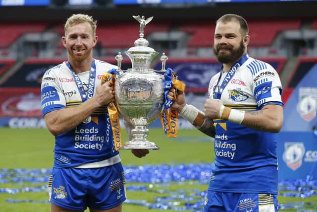 Matt Prior got his hands on the Challenge Cup in his debut season. (Picture: Ed Sykes/SWpix.com)