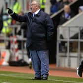 MUTUAL AFFECTION: Steve Evans, back at Rotherham United as Gillingham's manager in 2021