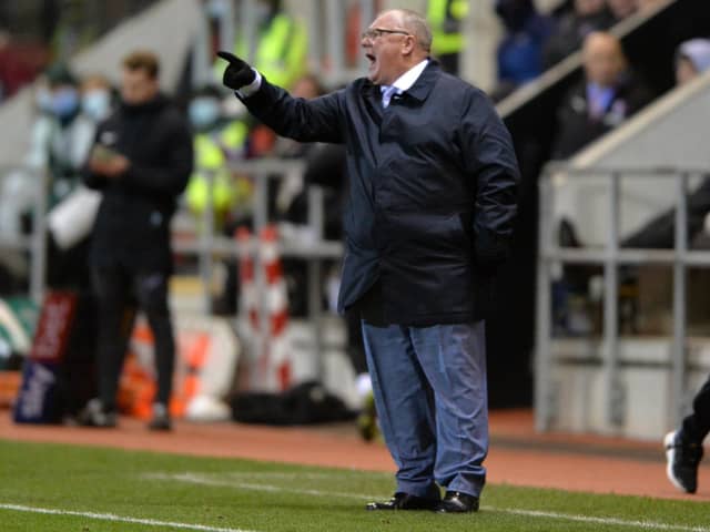 MUTUAL AFFECTION: Steve Evans, back at Rotherham United as Gillingham's manager in 2021