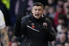 TOUGH GAME: But Sheffield United manager Paul Heckingbottom insisted he was expecting nothing left from Stoke City