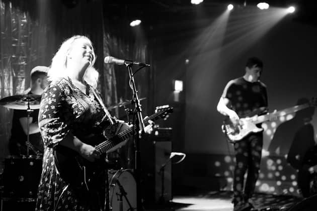 Chantel McGregor with her band at Brudenell Club (Photo by Chris Roberts/Widerview Visual Media)