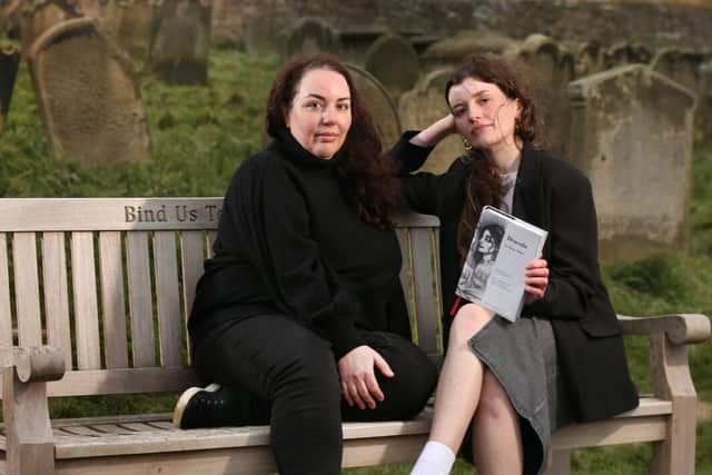 Leticia Lentini from Crow Emporium Press and artist Kirsty Maclennan