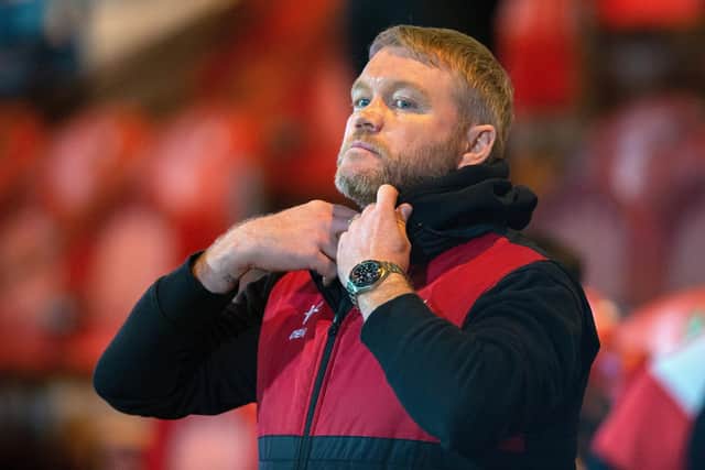 DELIGHTED: Doncaster Rovers manager Grant McCann