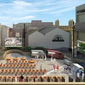 Application for huge digital screen in city centre square revealed with plans to show sport events