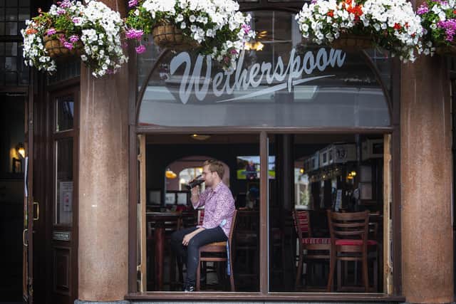 Pub giant Wetherspoon has swung back to a profit over the past year as it saw a sharp jump in sales. PIC: Victoria Jones/PA Wire