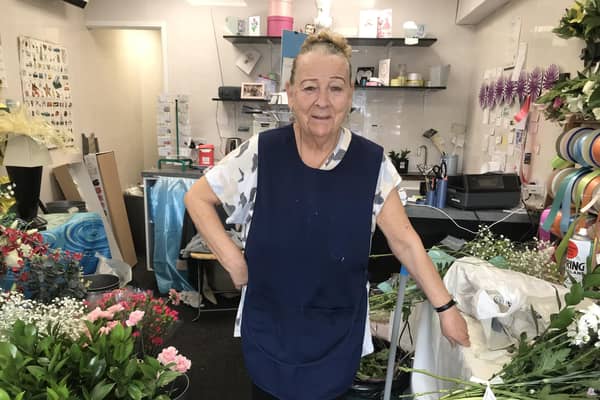 Jackie Clarke of Allium florists in Cleveland Street, Normanby. Picture/credit: Stuart Arnold/LDRS