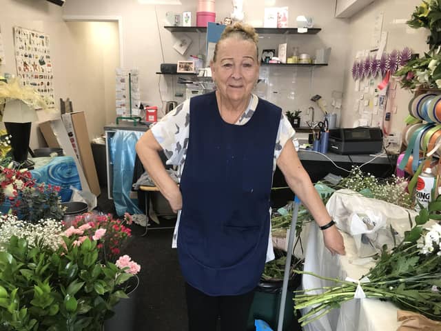 Jackie Clarke of Allium florists in Cleveland Street, Normanby. Picture/credit: Stuart Arnold/LDRS
