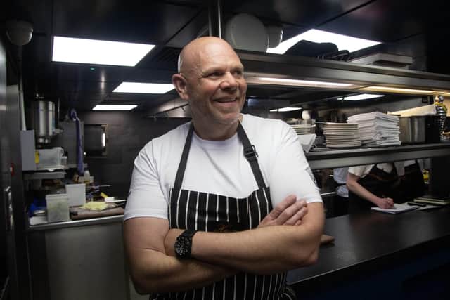 The Hidden World of Hospitality with Tom Kerridge is coming to BBC Two. Credit: BBC/Bone Soup/Edwin Hasler.