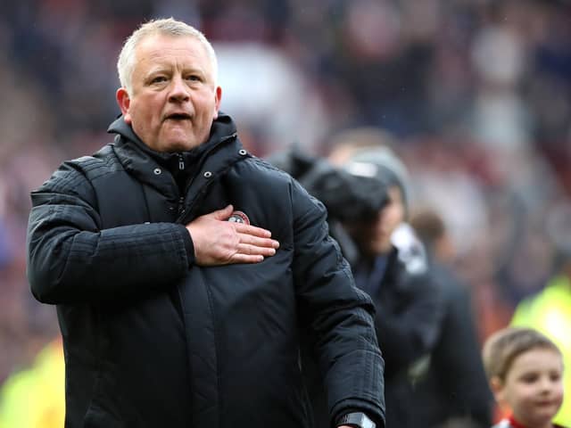 PASSION: Chris Wilder during a first spell as Sheffield United manager, when he revived a club in the doldrums