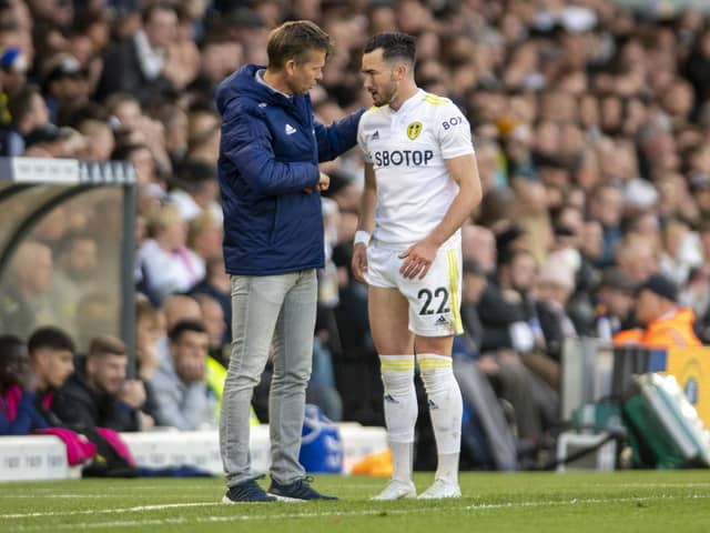 STAYING: Jack Harrison decided against leaving Leeds United on deadline day