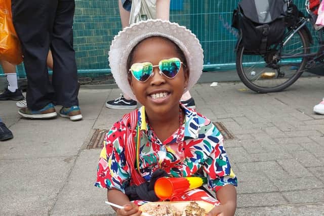 Chisomo ‘Chizzy’ Mwale from Huddersfield had been attending the Notting Hill Carnival - one of the world's largest street festivals - at the weekend.