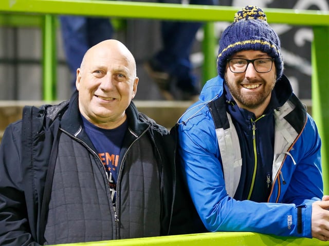 Mansfield Town fans ahead of kick-off at Forest Green Rovers. Who can you spot?