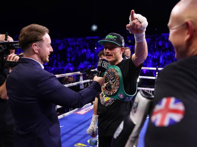 Dalton Smith stopped Jose Zepeda at Sheffield's Utilita Arena. Image: George Wood/Getty Images
