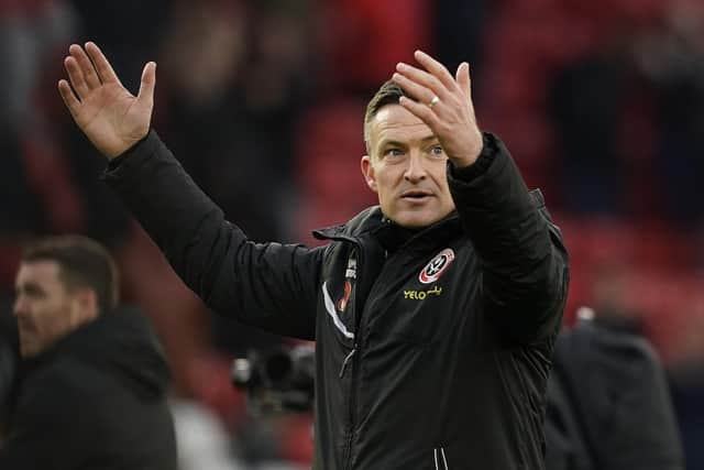 FRUSTRATION: Sheffield United manager Paul Heckingbottom Picture: Andrew Yates/Sportimage