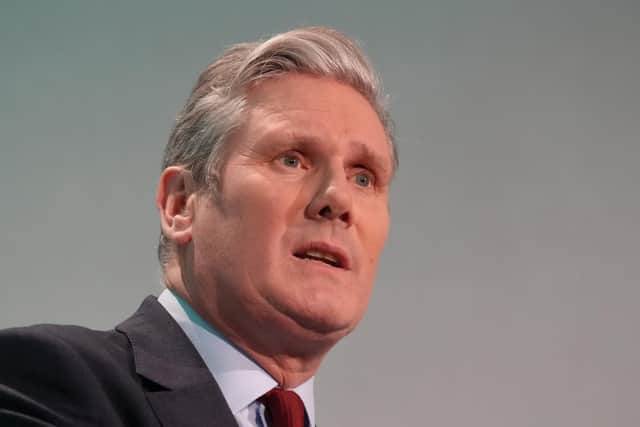 Labour Party leader Sir Keir Starmer speaking at the Resolution Foundation conference. PIC: Maja Smiejkowska/PA Wire