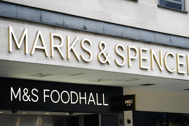 Marks & Spencer has revealed a better-than-expected surge in annual profits as the group's turnaround plan pays off, with the retailer reporting a 58% hike in underlying pre-tax profits to £716.4 million for the year to March 30. (Photo by James Manning/PA Wire)