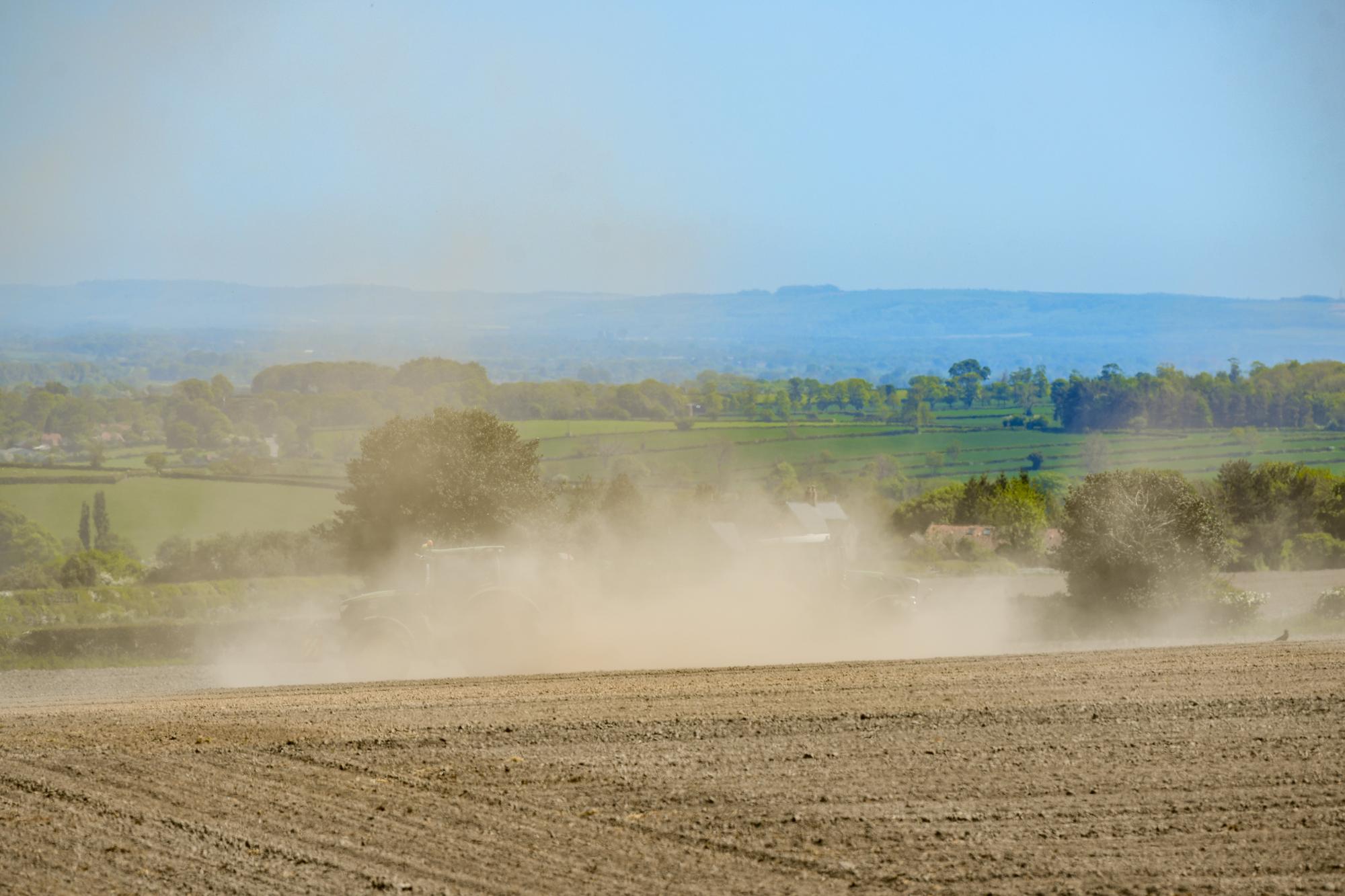 Farm on the M62: 'Last year we were waterlogged. Now we're praying for ...